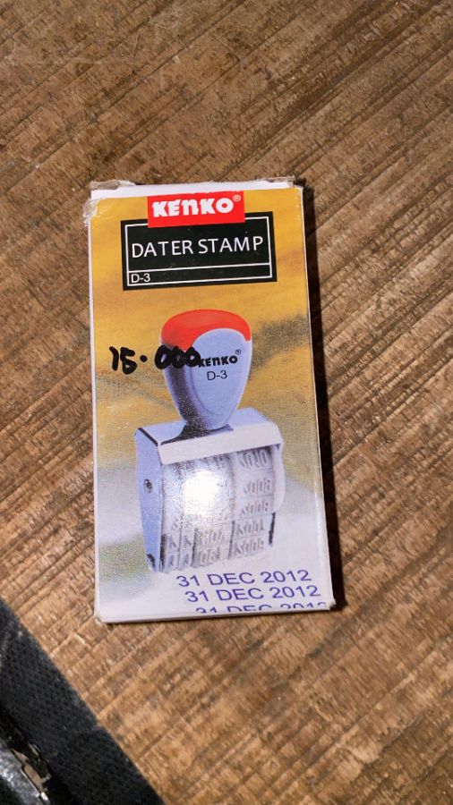stempel tanggal