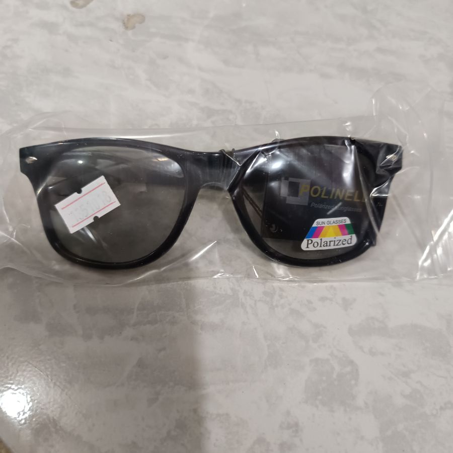 Polinelli Polarized/ Kacamata Dewasa/ Pria/ Hitam