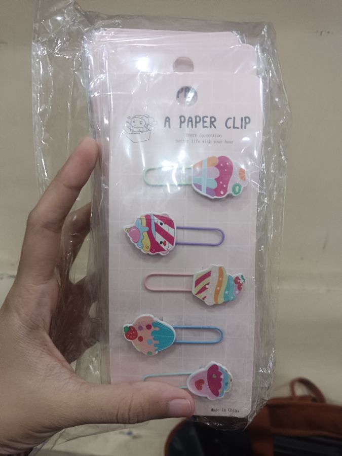 Ulil - Paper Clips 5 Motif Karakter - Cewek - Ecer