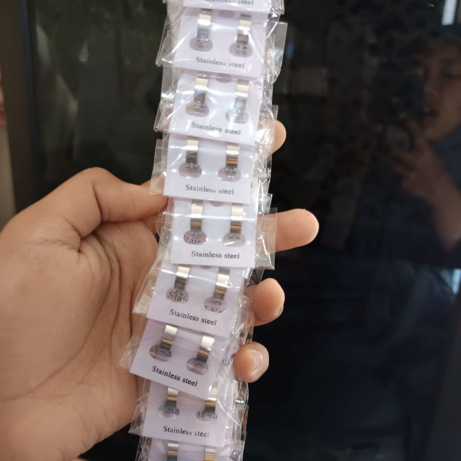 Tindik Tusuk/ Sedang/ Silver  