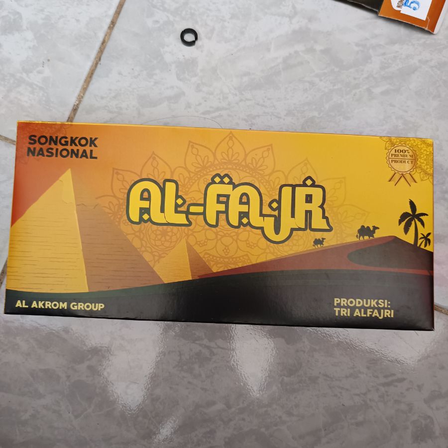 Al-Fajr Songkok Polos/ Tinggi 9/ No 4