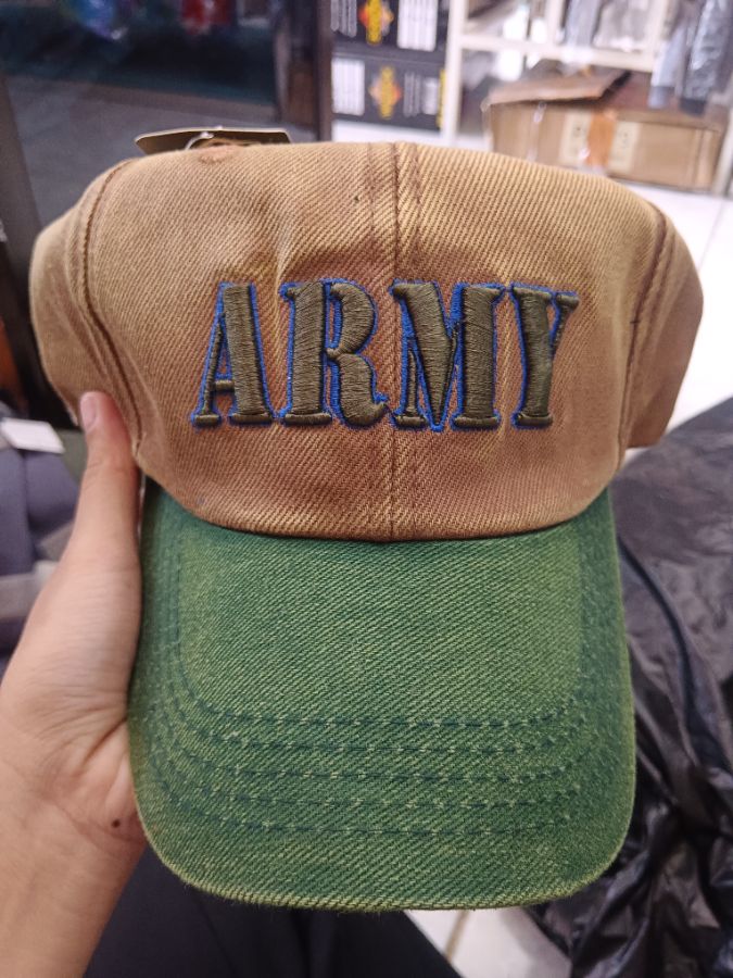Topi Baseball Army/ Dewasa
