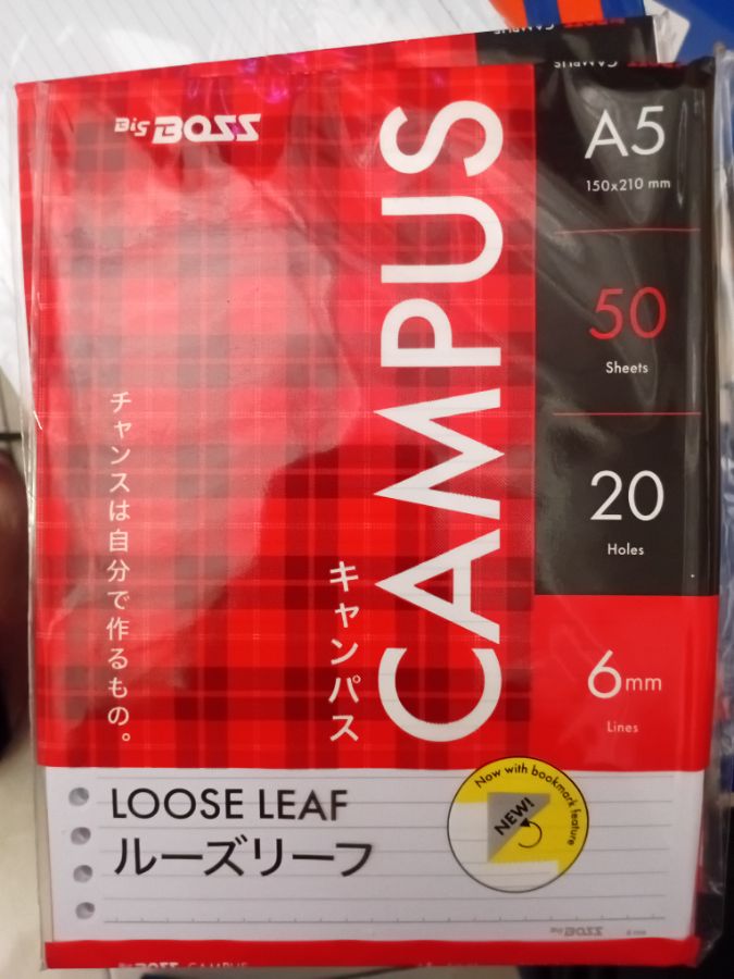 Loose Leaf A5