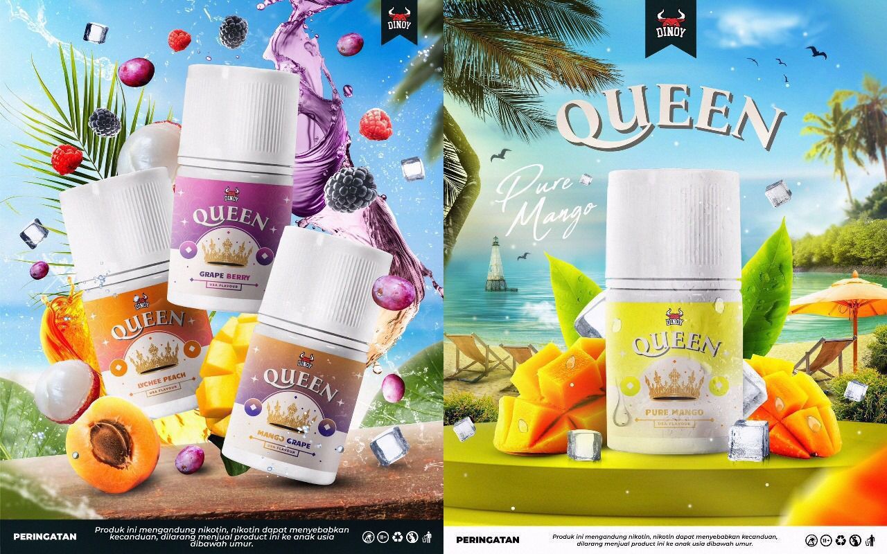 QUEEN SERIES GRAPE BERRY Pure Mango Lychee Mango Grape 60ml