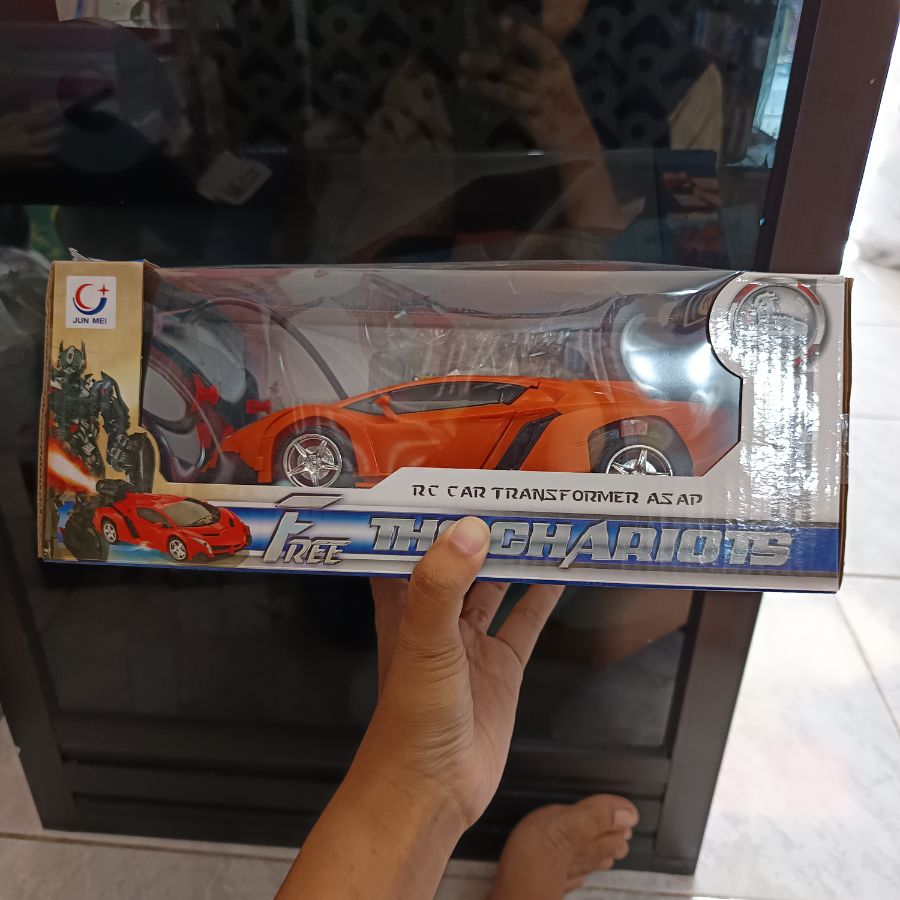 Jun Mei - Mainan - Car Transformers Asap 35G