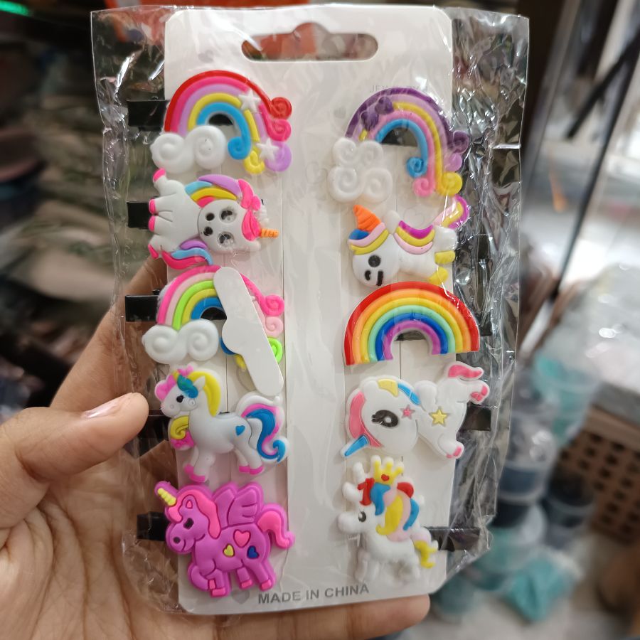 Jepit rambut set/ Unicorn 