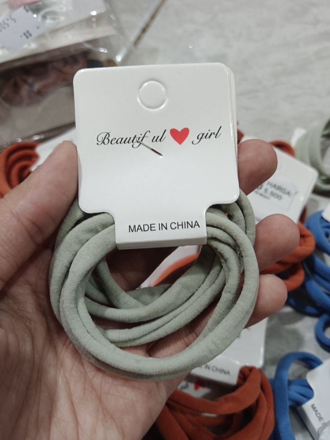 Ikat Rambut Isi 6/ Sage 