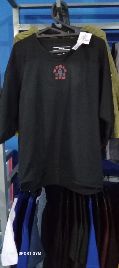 KAOS GYM PENDEK 3/4 OVERSIZE
