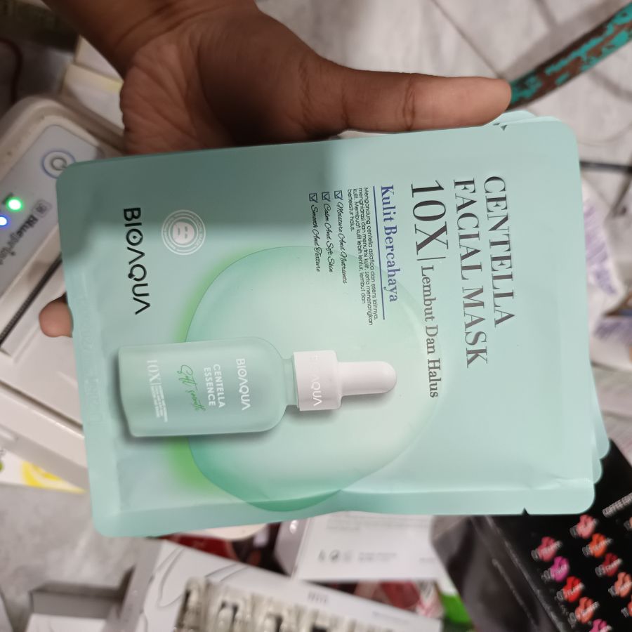 Bioaqua Faical Sheet Mask Centella 10x
