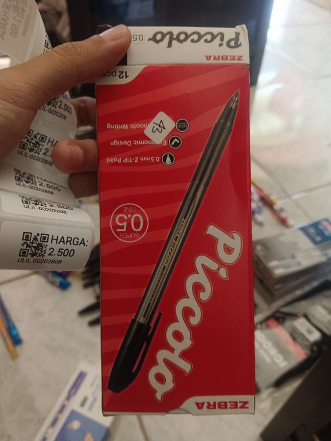 Bolpoint Piccolo Zebra