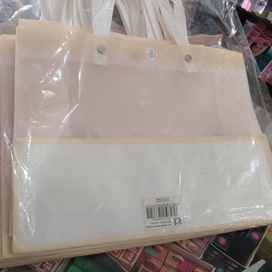 Shop Bag Glitter Horizontal Sedang 