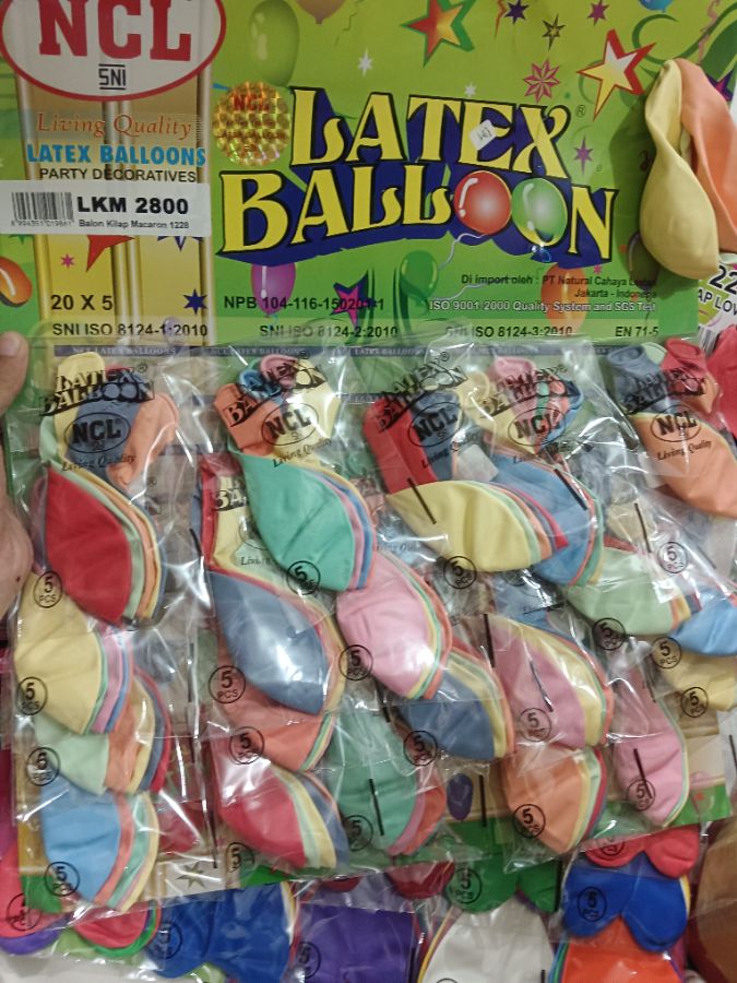 Balon NCL Macaroon