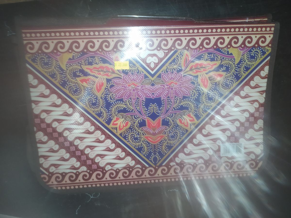 Tas kancing batik
