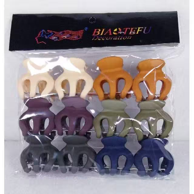 Jepit rambut Jedai dove uk 3,5cm-Dove Gelap