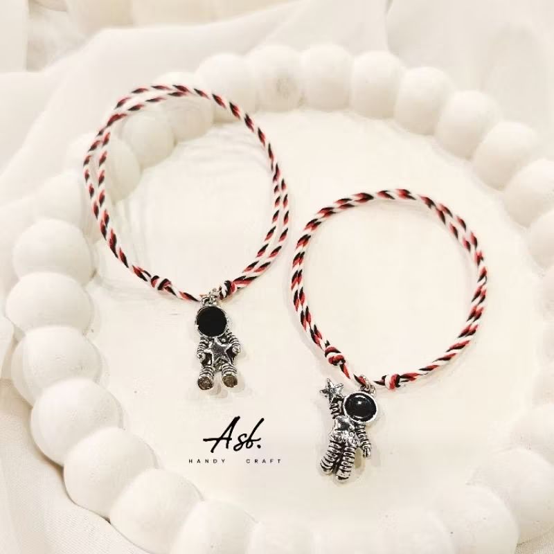 Gelang couple astronote alloy premium Tali Tridatu (1pcs)