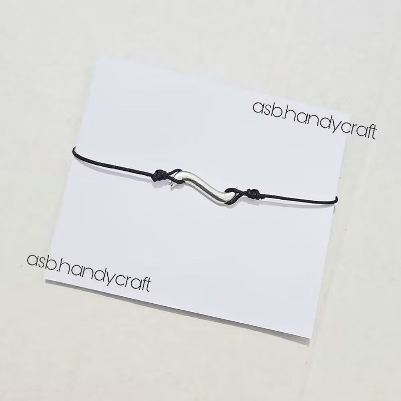 Gelang Mote Tali giok 1mm Premium