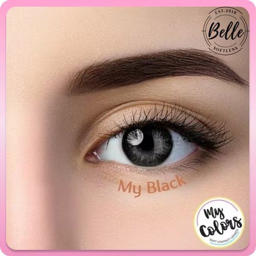 Newbluk Softlens/Black/15.00