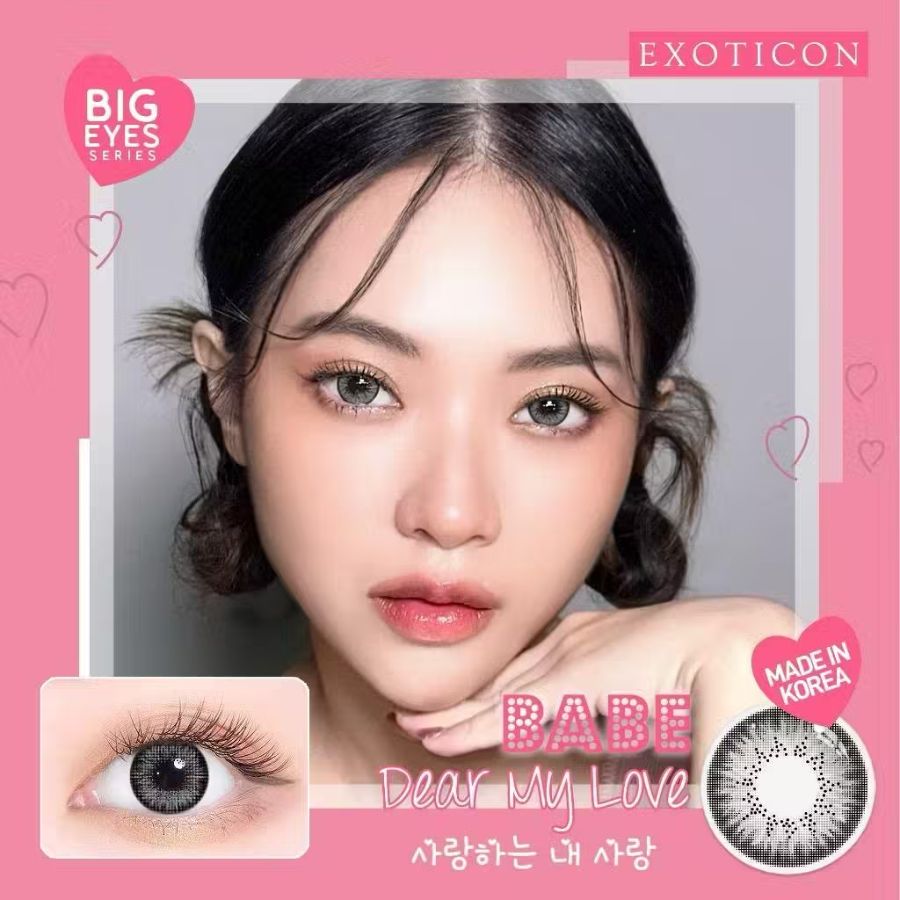 Babe Softlens - Dear Grey - 16mm