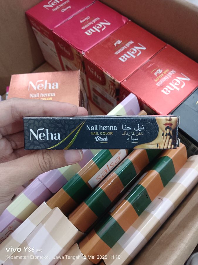 Neha Nail Henna Black