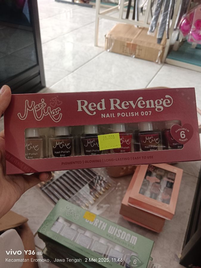 Marimar Nail Polish Red Revenge