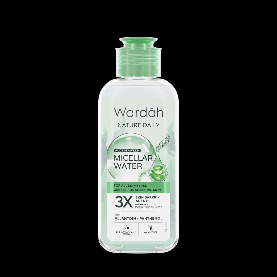 Wardah Nature Daily Aloe Seaweed Micellar Water 100ml