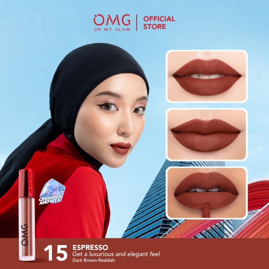 OMG Mattelast Lip Cream No.15 Espresso