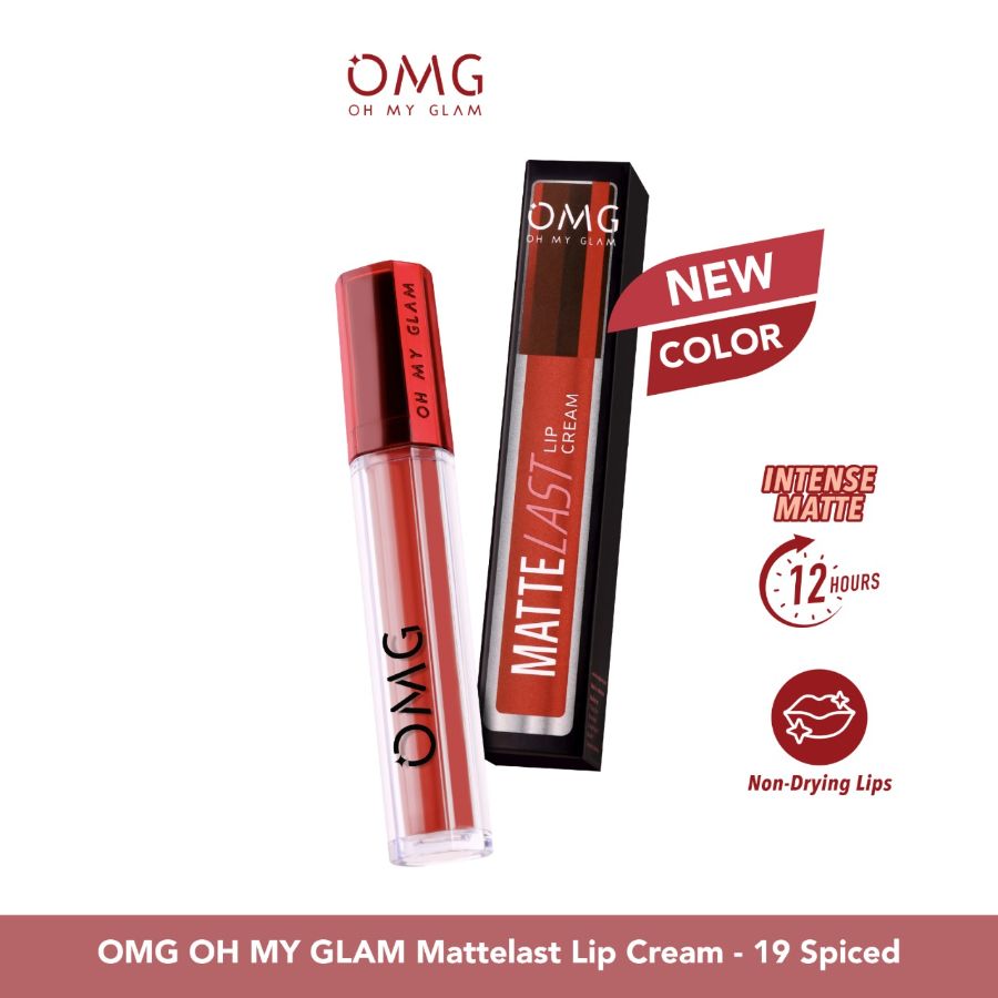 OMG Mattelast Lip Cream No.19 Spiced