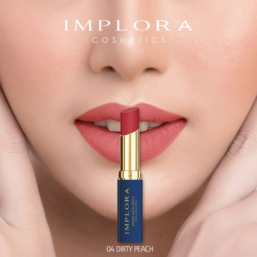 Implora Intense Matte Lipstick No.04 Dirty Peach