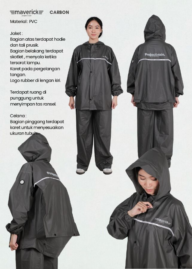 Raincoat Maverick Carbon