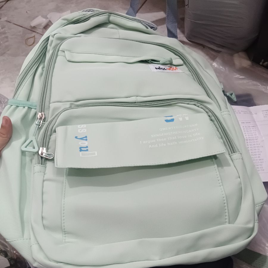 Tas Sekolah Miss You/ Hijau