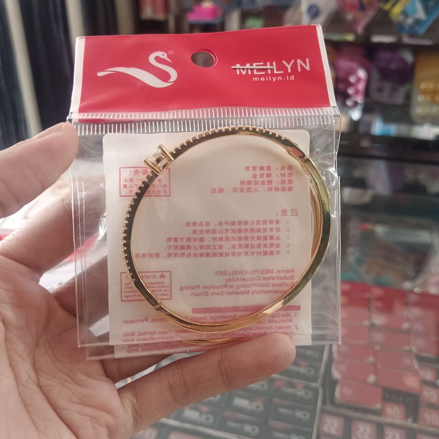 Meilyn Jewelry Gelang Fashion Titanium Gold 