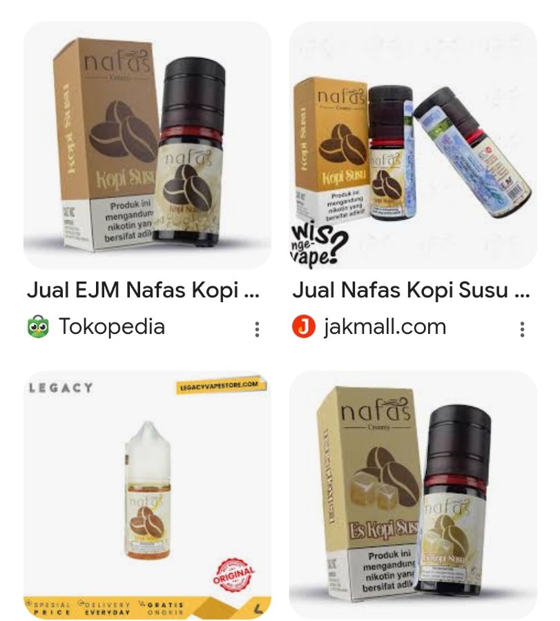 EJM NAFAS KOPI SUSU SALT 30ML 