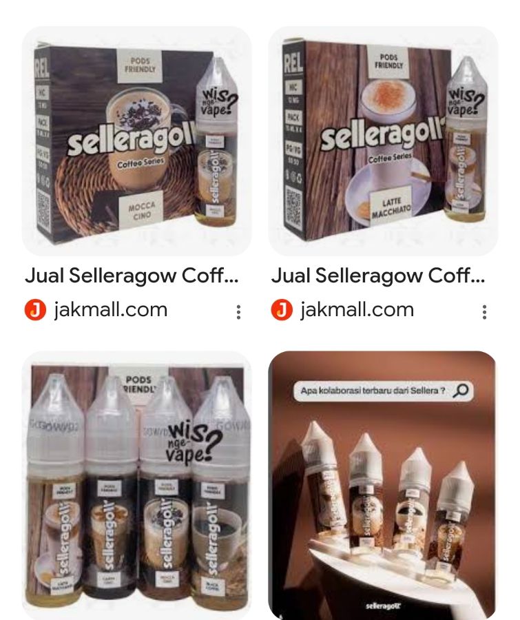 SELLERA COFFEE Series 15ml isi 4 Botol 