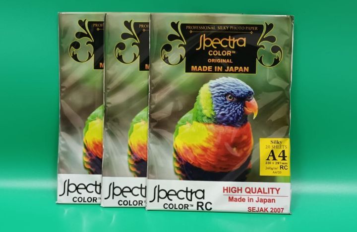 KERTAS FOTO PAPER SPECTRA SILKY