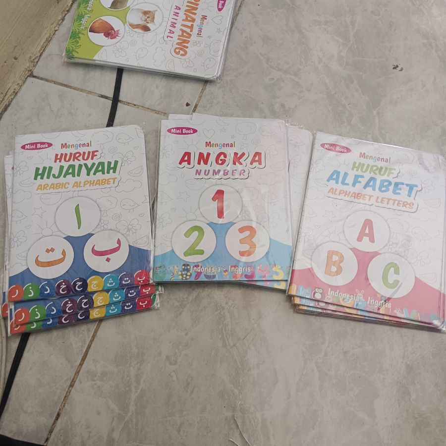 Mini Book Buku Edukasi Anak