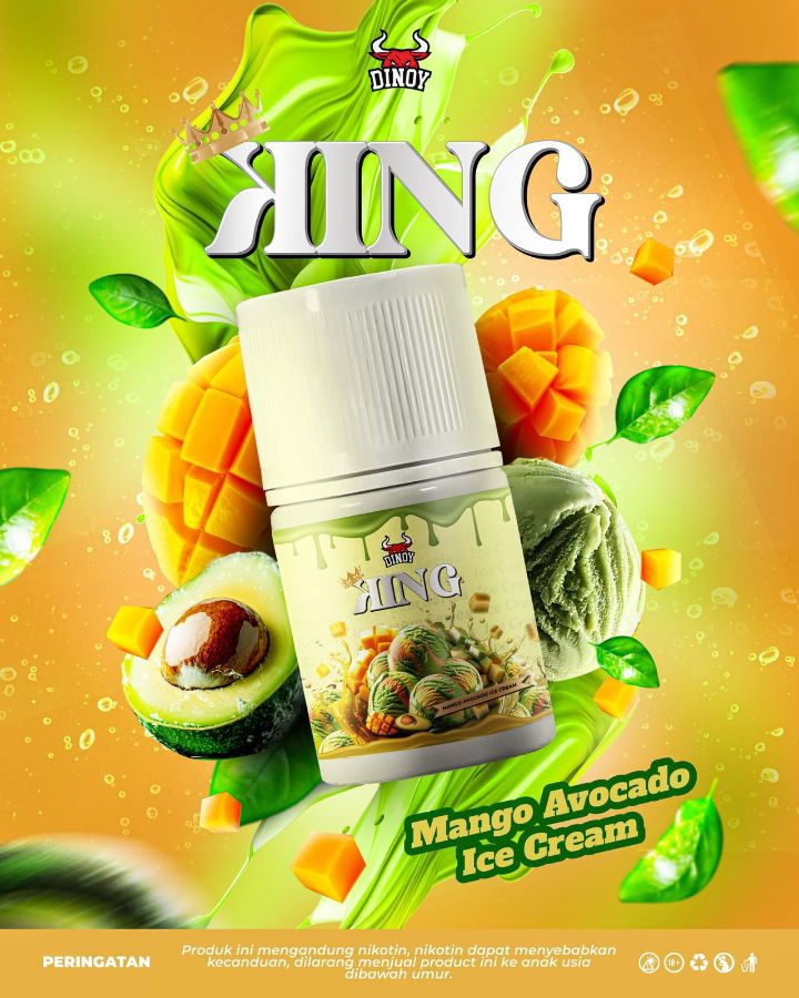KING MANGO AVOCADO ICE CREAM 60ML