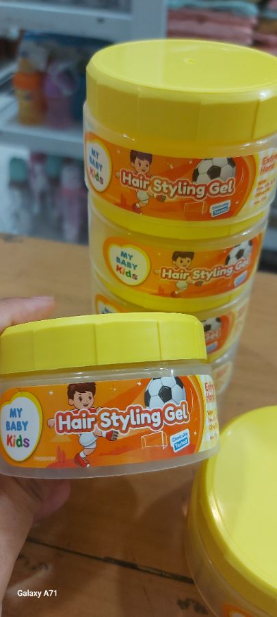 My baby kids hair gel 75g yellow