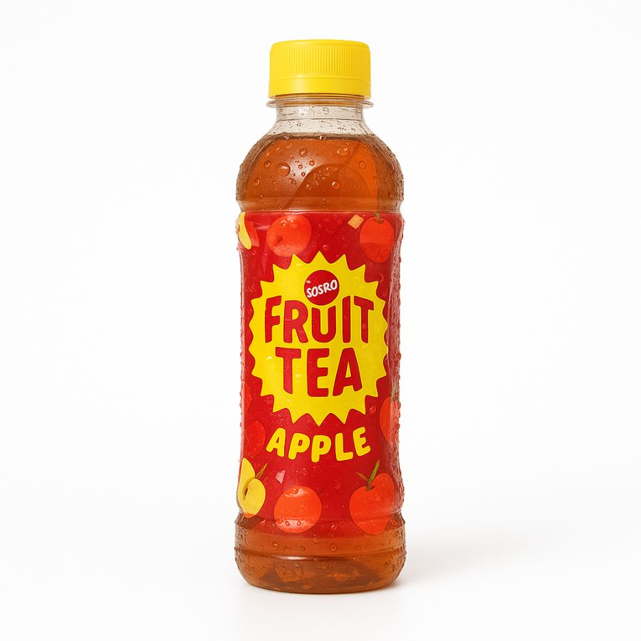 FRUIT TEA BOTOL APEL 350ML 