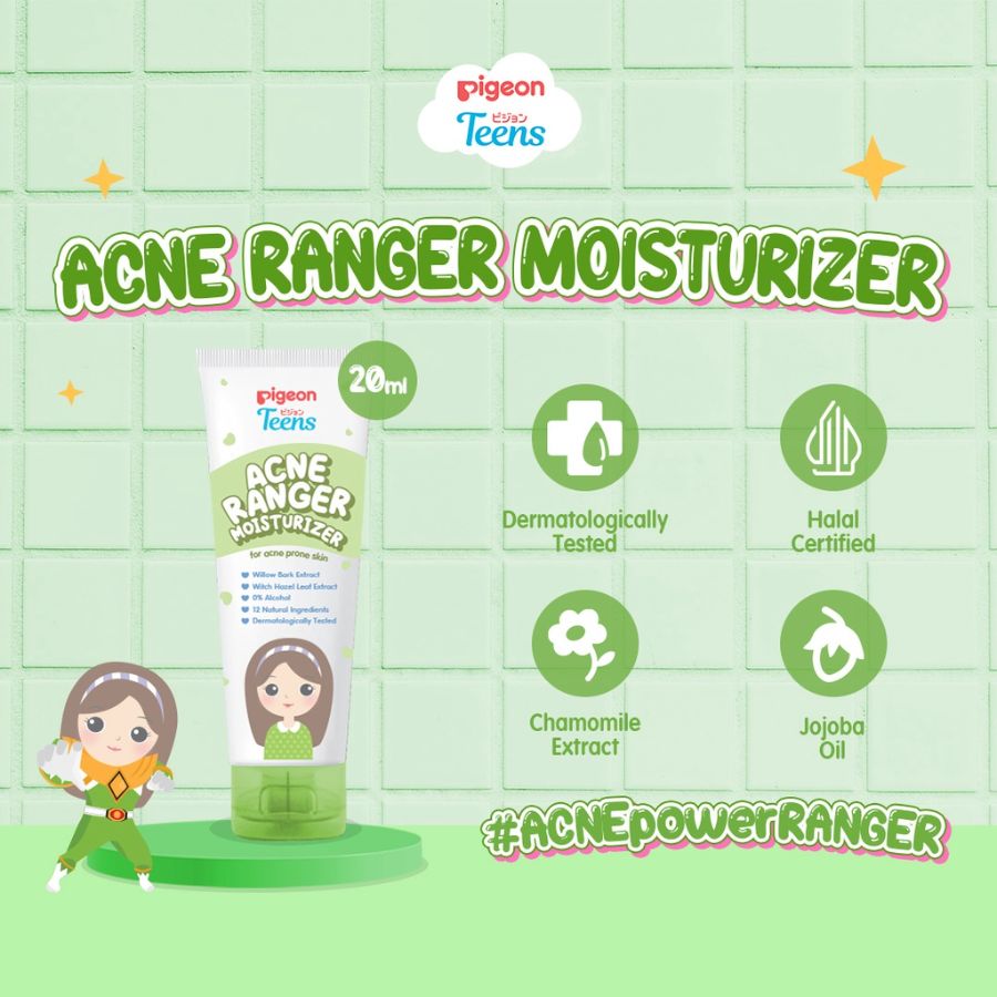 Pigeon Teens Acne Ranger Moisturizer 20gr