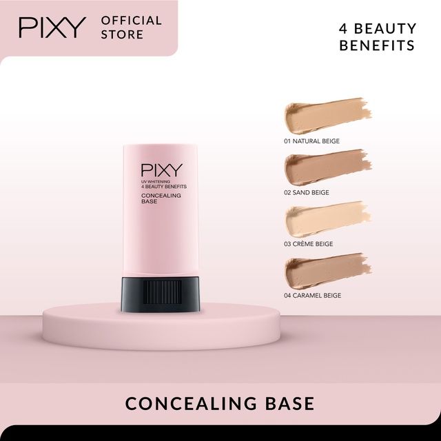 Pixy UV Whitening 4 Beauty Benefits Concealing Base No.03 Creme Beige