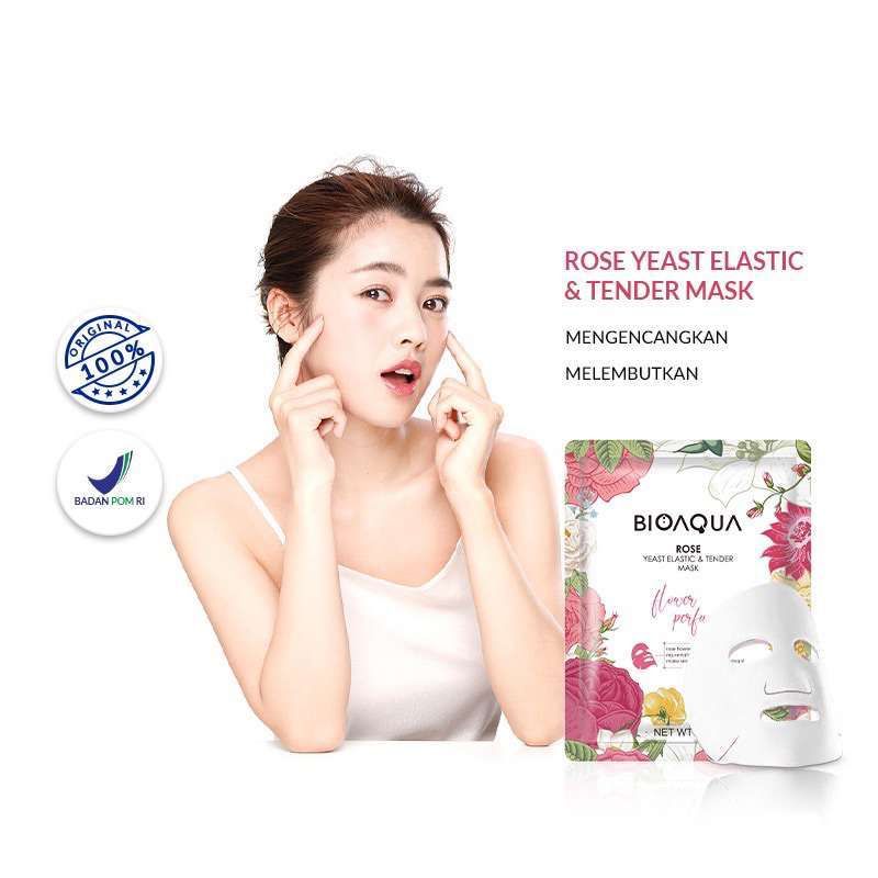 Bioaqua Facial Sheet Mask - Rose