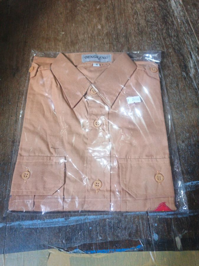 Baju Pramuka cowok Bengkeng