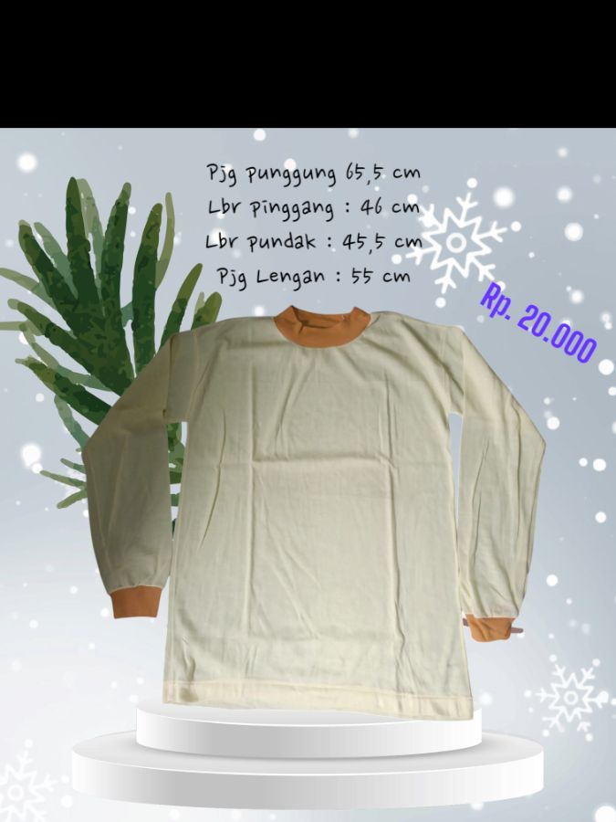 Kaos lengan panjang pria 