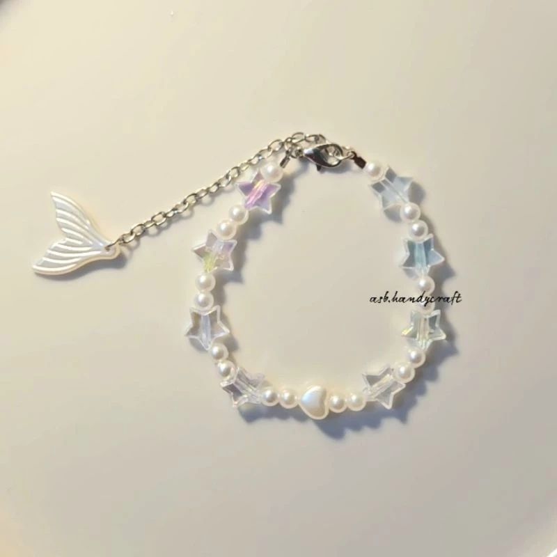 Gelang Manik White Series