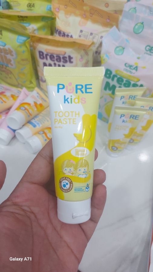 Pure kids tootpaste banana 50g