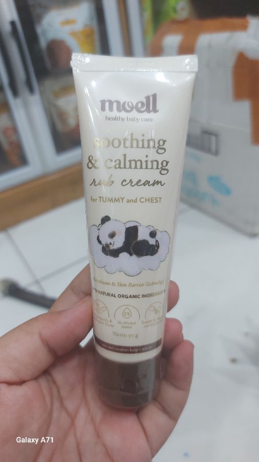 Moell baby soothing calming rub 50g