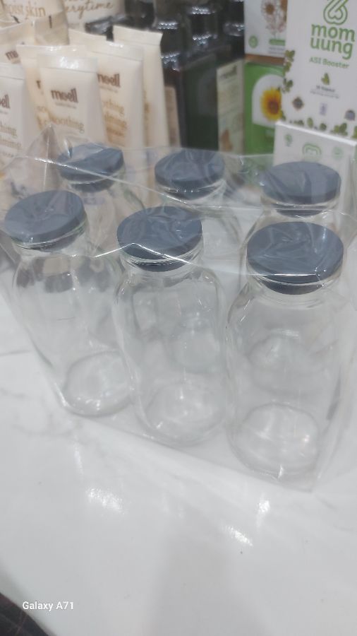 Botol kaca asi 6pcs