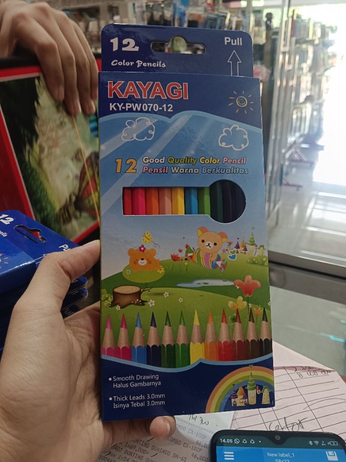 Kayagi Pensil Warna 12