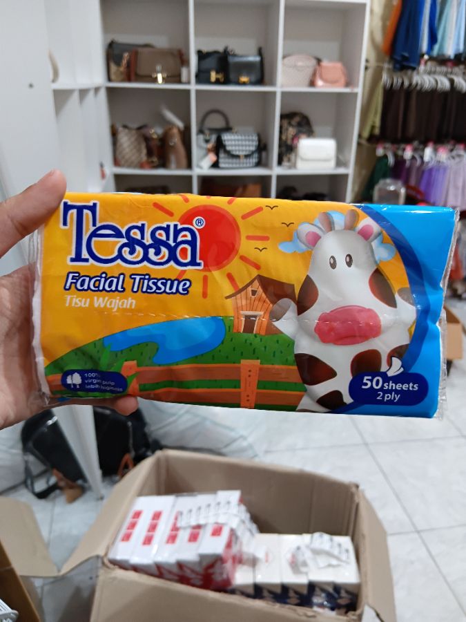 Tessa Facial Tissue 50sheets 2ply