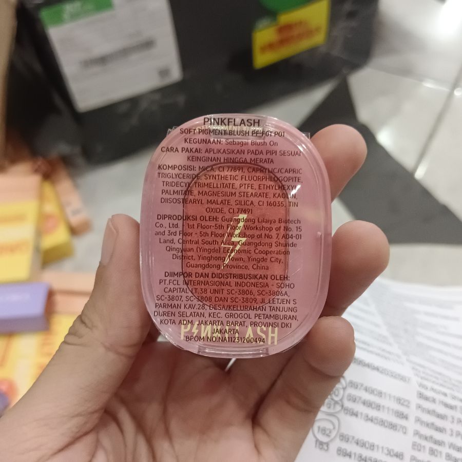 Pinkflash Soft Pigment Blush P01